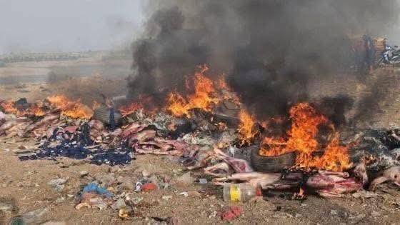 فضيحة اللحوم المهربة قبل العيد.. شاحنة محملة بـ"سقيطات الموت" في قبضة الدرك % فضيحة اللحوم المهربة قبل العيد.. شاحنة محملة بـ"سقيطات الموت" في قبضة الدرك